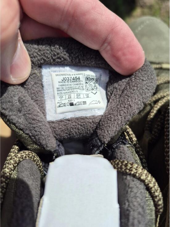 Merrell Womens Bravada Edge 2 Thermo Demi Waterproof Suede Size 11 Boots $140 WP - Picture 4 of 8